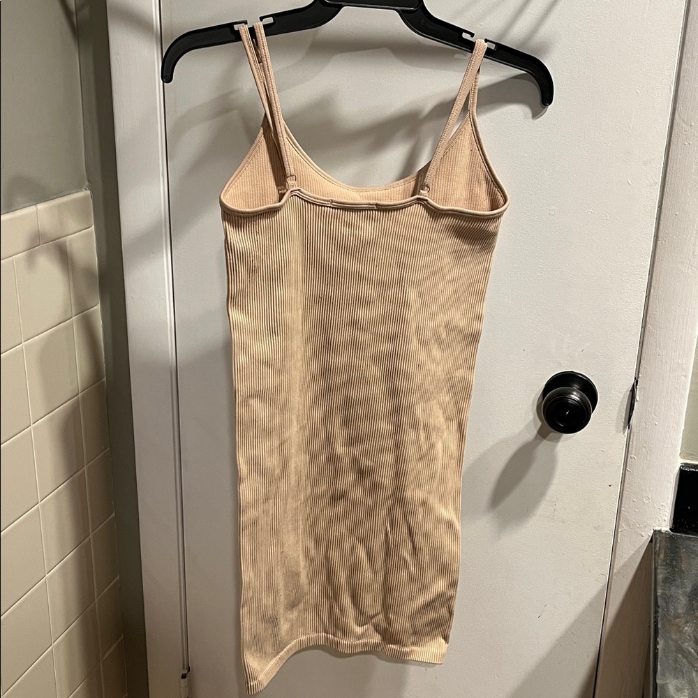 Forever 21 Ribbed Tan Mini Dress - Picture 2 of 2